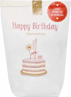Produktbild von Happy Birthday Wundertüte Geburtstagskerzen