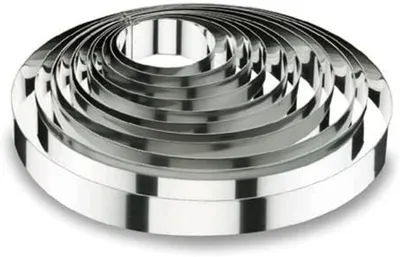 Produktbild von Lacor Kuchenform, 12 x 4,5 cm, Edelstahl