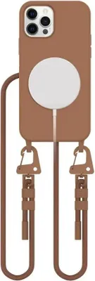 Produktbild von Tech-Protect Magnecklace Magsafe Iphone 12 / 12 Pro Schokoladenbraun