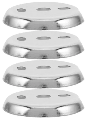 Image de 4 supports de fixation de remplacement pour barres de serviettes