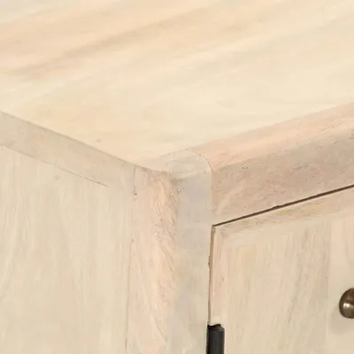 Image de vidaXL Table basse 90×45×40 cm en bois massif de manguier