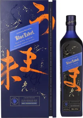 Image de Johnnie Walker Blue Label ELUSIVE UMAMI Blended Scotch Whisky Limited Release 43% Vol. 0,7l en boîte cadeau