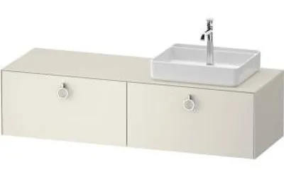 Produktbild von DURAVIT WT4890R39390010 Konsolen-WTU wh White Tulip 550x1600x