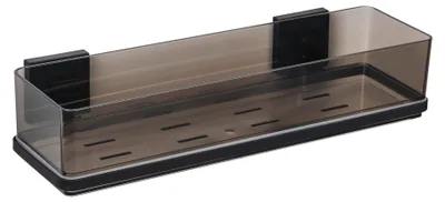 Zdjęcie produktu dla WENKO Vacuum-Loc® maxi shelf Mod. Quadro Black, mocowanie bez wiercenia