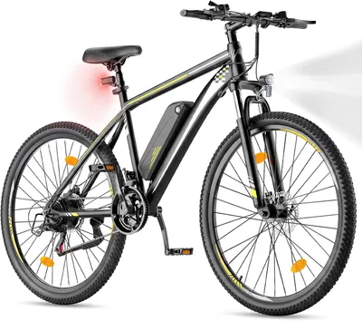 Produktbild von Touroll U1 26 E-Bike 26 Zoll 250W 45Nm 468Wh Shimano 21-Gang 65km StVZO IPX4 Schwarz