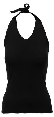 Produktbild von Build Your Brand - "Neckholder" Trägertop für Damen LT2314 (XS) (Schwarz)