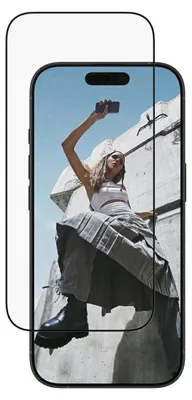 Immagine prodotto di PanzerGlass SAFE. by ® Screen Protector w. Black Frame iPhone 17 | 16 Pro | Ultra-Wide Fit w. EasyAligner, Apple, Apple - iPhone 17, Apple - iPhone 16 Pro, Applicazione a secco, Resistente ai graffi, Resistente agli urti, Trasparente, 1 pezzo(i)