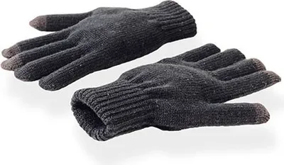 Immagine prodotto di Atlantis GLTO | Guanti Guanti Touch + Tessuto Touch-Screen - Colore: Grigio - Taglia: S/M