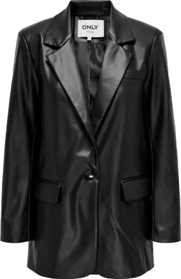 Produktbild von Jack&Jones ONLLANA L/S OVS FAUX LEATH BLAZER C Black M