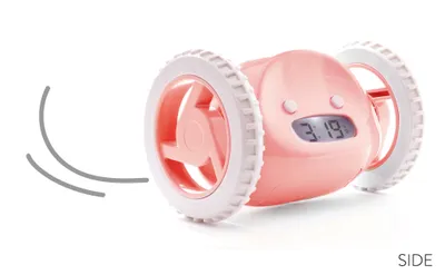 Immagine prodotto di Clocky la sveglia in fuga su ruote RASPBERRY