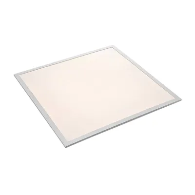 Produktbild von Lindby LED-Panel Stenley, 4.000 K, 60cm x 60cm, silber/weiß