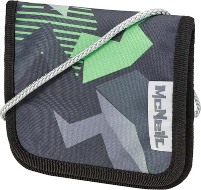 Produktbild von McNeill Brustbeutel Geldbörse Neck Pouch Techno schwarz