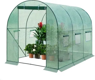 Productafbeelding van Famanu kasbescherming - Bescherming voor planten - 300x200x190 cm - Groen