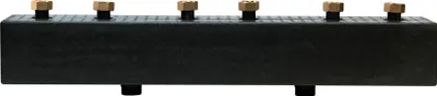 Produktbild von SUNEX® Verteilerbalken DN25 125mm 3 Kreise Fußbodenheizung Heizkreisstation Heizung Heizkreisverteiler