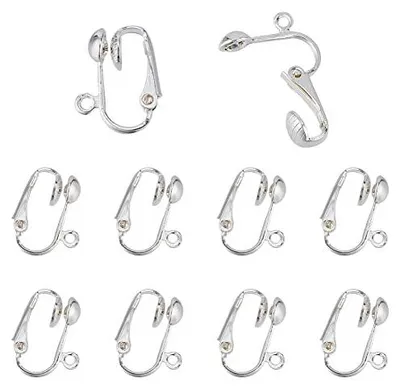 Produktbild von Ohrclips zur Befestigung von Ohrringen - Silber - Modell X-EC141-S