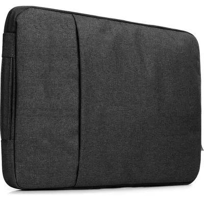 Produktbild von Mobigear Denim-Laptop-Schutzhülle mit Reißverschluss, 12 Zoll, für Laptops - Schwarz