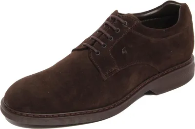 Produktbild von H2850 HOGAN Mann H576 DERBY Schnürschuh Wildlederschuhe braun