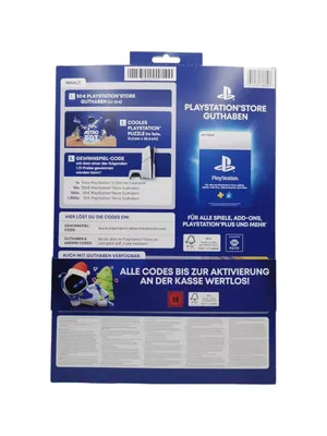 Image de Sony Playstation Calendrier de l'Avent 2025 PSN 50€ de crédit + puzzle