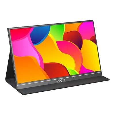 Image de Arzopa S1 Table, 39,6 cm (15.6"), LCD, 1920 x 1080 px, Full HD, 16:9, 16,7 miliónů barev