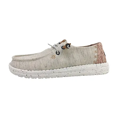 Produktbild von Hey Dude Wendy Heathered Slub Slipper Beige in Gr. 39