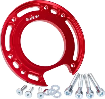 Produktbild von Swiing Adapterplatte MVT Zündung rot eloxiert kompatibel mit Puch, Sachs, Zündapp