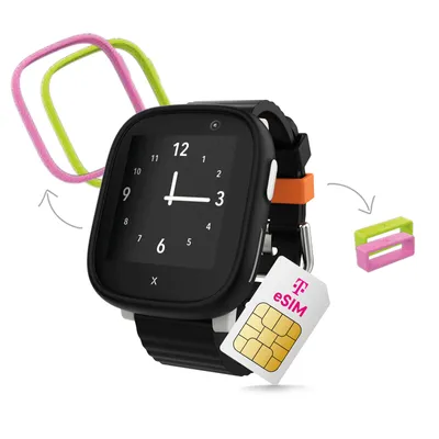 Produktbild von Telekom Xplora X6Play Kinder Smartwatch in Schwarz