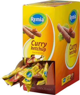 Produktbild von Remia Curry-Ketchup 150 x 24,08 Gramm