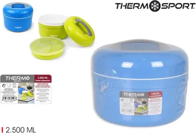 Obrázek produktu pro Termoska na jídlo plastová 2500ml náhodně vybrané barvy