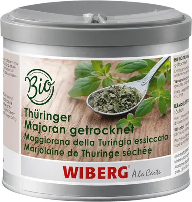 Produktbild von Thüringer Majoran getr. ca.40g 470ml von Wiberg