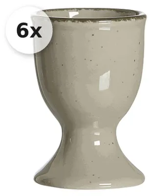Produktbild von Eierbecher 6er Set Casa grau