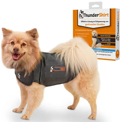 Obrázok produktu pre Upokojujúca vesta ThunderShirt pre psy šedá XS