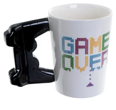 Produktbild von Puckator Game Over`` Tasse Mit 3d-controllergriff    One Size