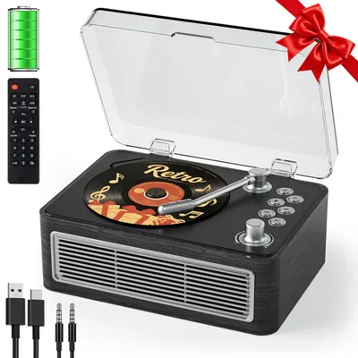 Immagine prodotto di Lettore CD portatile con Bluetooth, altoparlante, radio e telecomando