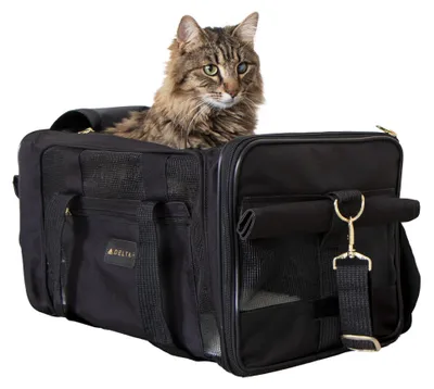 Image de Sac de transport Sherpa pour animaux de compagnie, noir