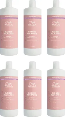 Produktbild von Invigo Blonde Recharge Refreshing Shampoo / Kühl Blond 6x1000 ml