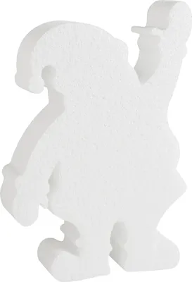 Produktbild von Styroporform "Weihnachtsmann", 20 x 13 x 4 cm