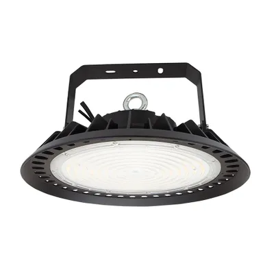 Productafbeelding van PLATEO 3 LED-halogeenlamp, 200W, 90°, traal wit, DALI-dimbaar, IP65, zwart