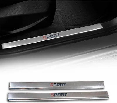 Immagine prodotto di Modanature di protezione della soglia della porta per VW Polo 2009-2017 in acciaio inox 2pcs