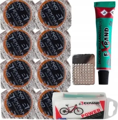 Immagine prodotto di EXPAND POWER set di 8 toppe rotonde per bicicletta