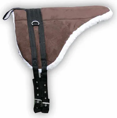 Produktbild von AMKA Shetty Pony Reitkissen mit Sattelgurt  Bareback Pad  Pony Reitkissen braun