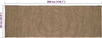 Immagine prodotto di Tappeti vidaXL Grigio 60 x 300 cm Juta