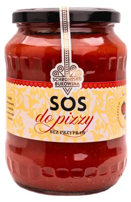 Produktbild von Pizzasauce ohne Gewürze 700ml - Schronisko Bukowina