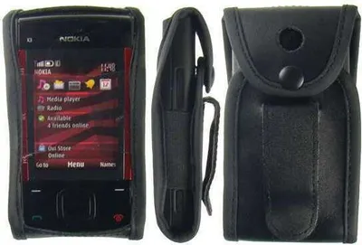 Obrázek produktu pro Ledertasche mit Gürtelclip für Nokia X3-00