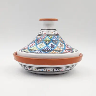 Zdjęcie produktu dla Bakir Royal indywidualny rozkloszowany tajine - D 22 cm