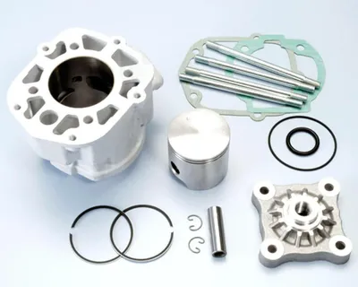Image de Kit de cylindres Polini Aluminium Racing 80ccm 50mm pour moteur Piaggio / Derbi D50B0