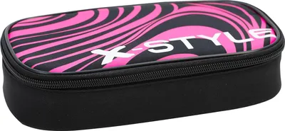 Image de EBERHARD FABER Pochette de rangement Jumbo noir / rose, 21,5 x 10,5 cm