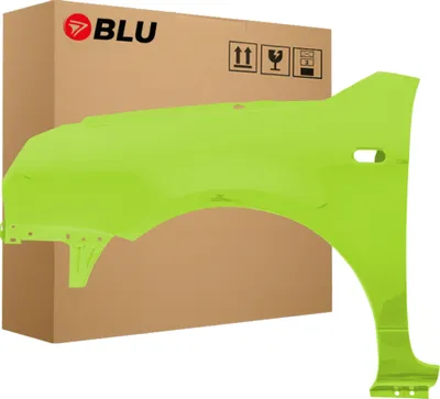 Produktbild von BLU Kotflügel Passend für Volkswagen Lupo LR6A Links - FantasiaGrün | 1998-2005 | Vorderseite Vorne | Lackiert | Einbaufertig