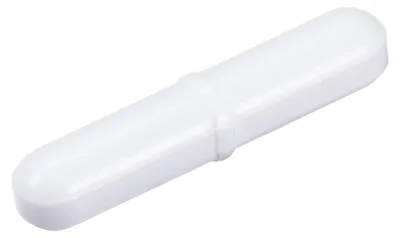 Imagen del producto de Varilla magnética de 50 mm, color blanco. Agitador en forma de anillo, con un diámetro de 10 mm
