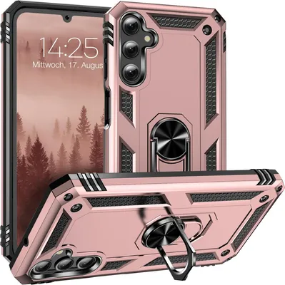 Produktbild von Armor Outdoor Handyhülle für Samsung Galaxy A25 5G Handy Panzer Case Cover Schutzhülle Farbe: Rosegold