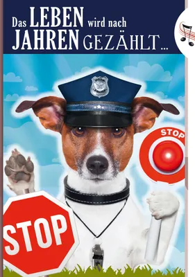 Produktbild von Soundkarten  Flashlights A5  Hundepolizei
